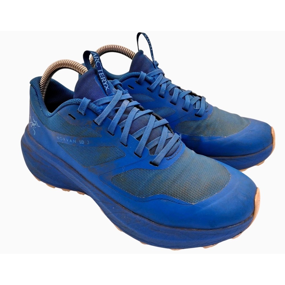 Arc'teryx Norvan LD 3 Shoes Womens Size 8.5 Blue Trail Running Vibram Sneakers